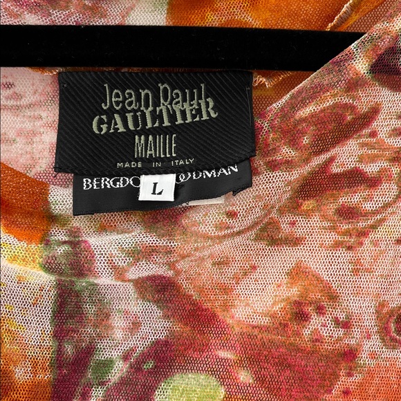 Jean Paul Gaultier Multicolor Long Sleeve Top - Picture 2 of 4